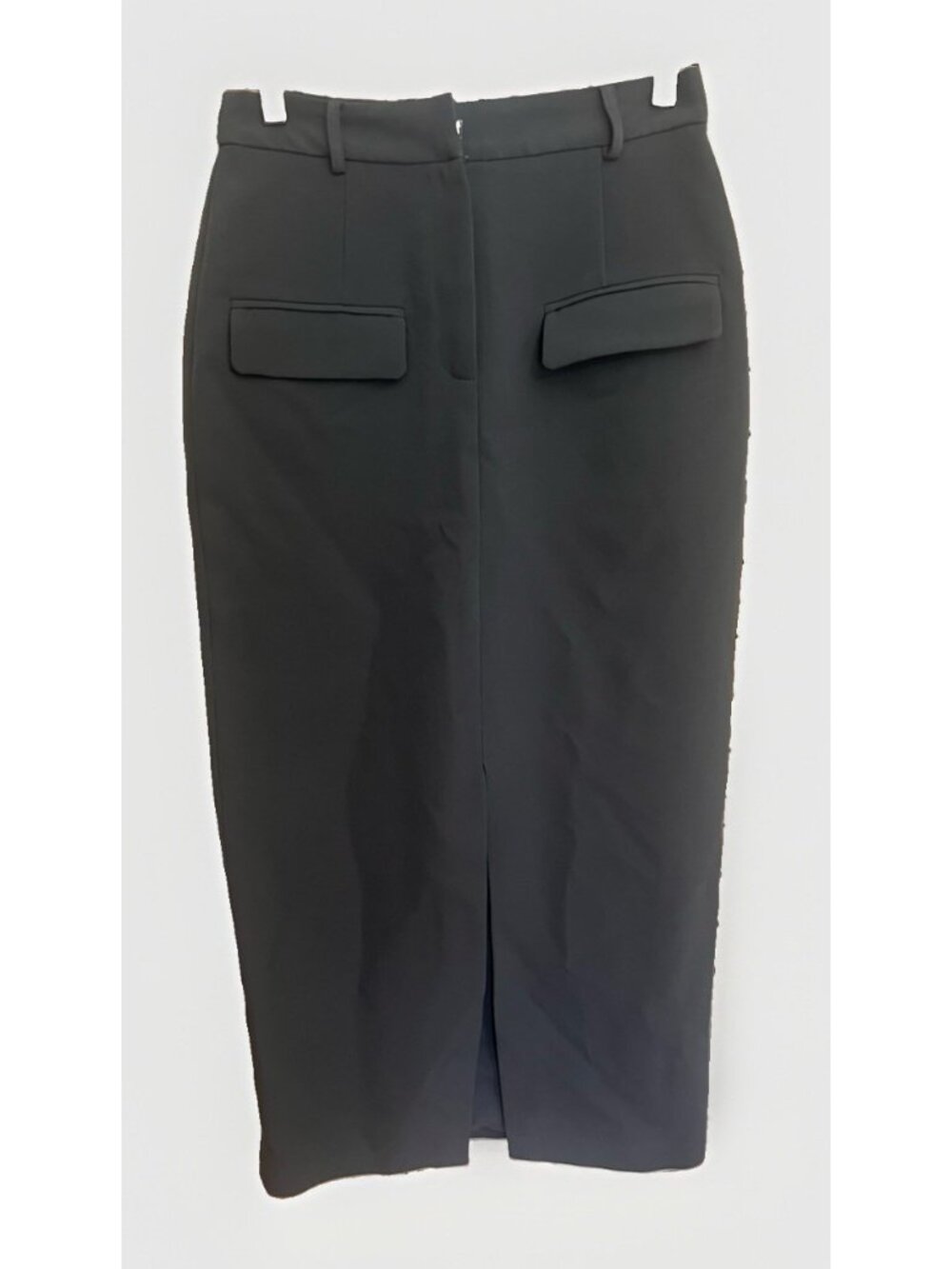 COMMENSE Front Slit Midi Skirt Size S High Waist. Hh